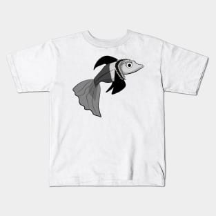 Anne Boleyn fish Kids T-Shirt